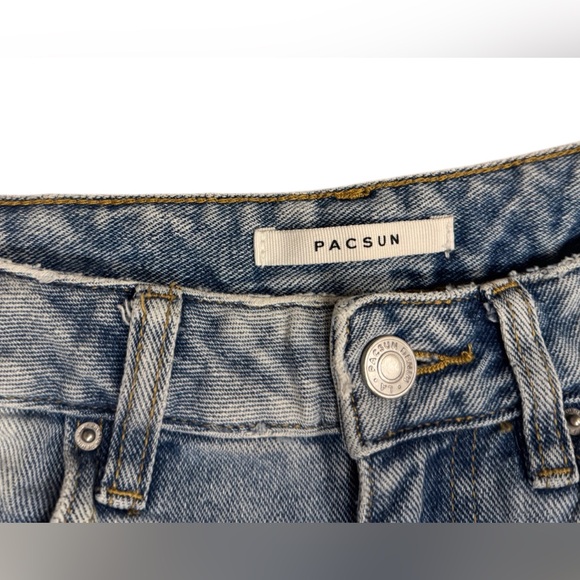 PacSun Women’s 90’s Boyfriend Distressed Blue Jeans Size 23 NWOT - Picture 5 of 5